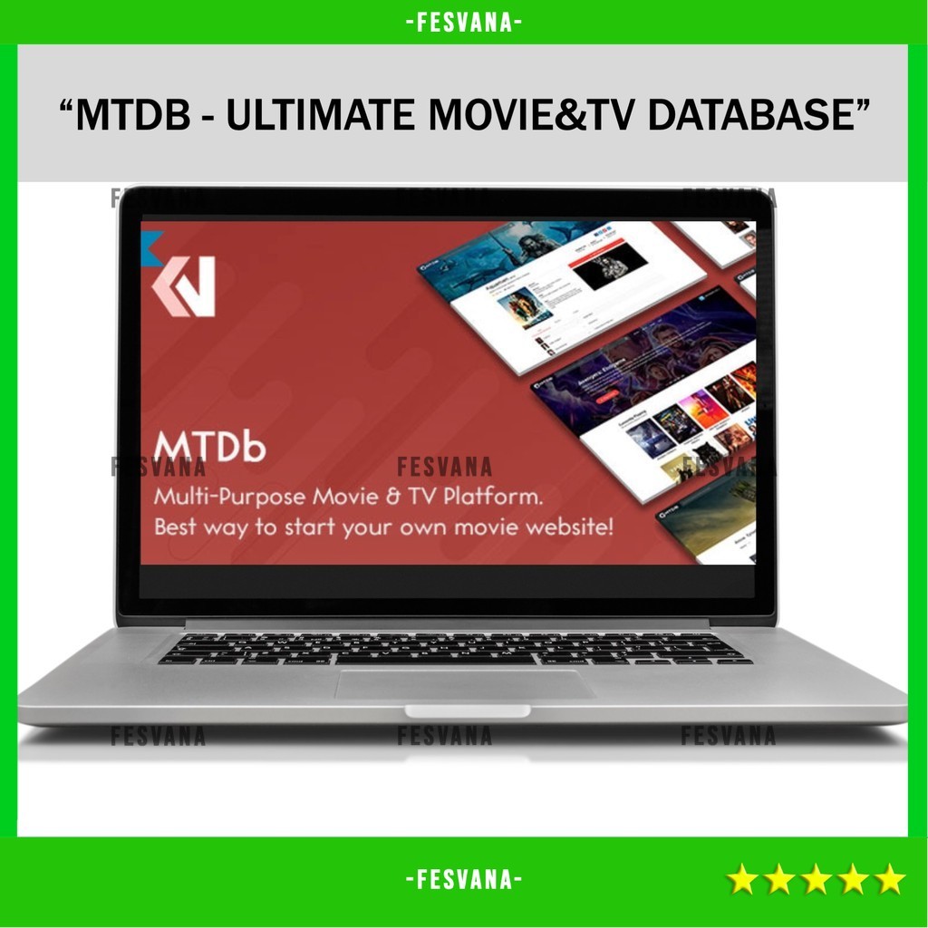 SOURCE CODE APLIKASI WEB MTDB - ULTIMATE MOVIE&TV DATABASE D241 FESVANA