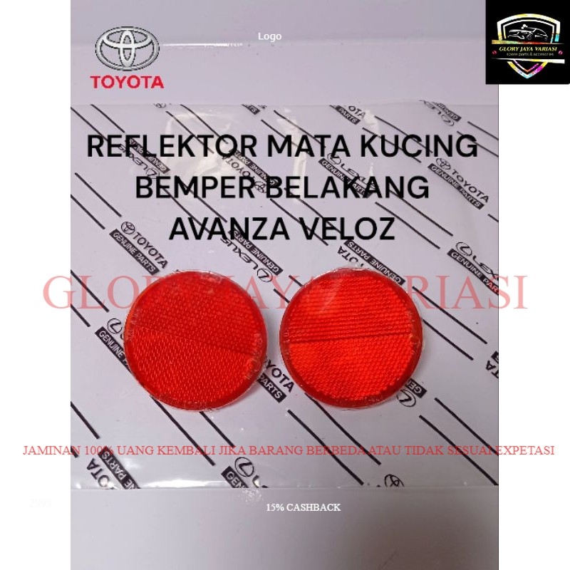 REFLEKTOR BEMPER MATA KUCING BEMPER AVANZA VELOZ 2012-2020