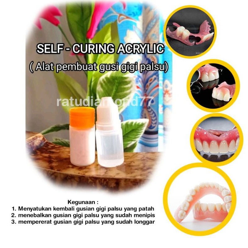 Lem Gusi Gigi Palsu yg Patah 20ml