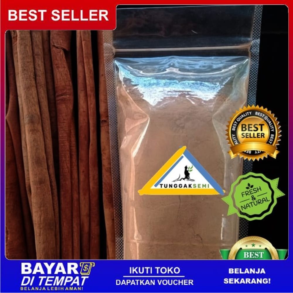 

Promo Murah Terlaris Premium Quality 100g Kayu Manis Bubuk