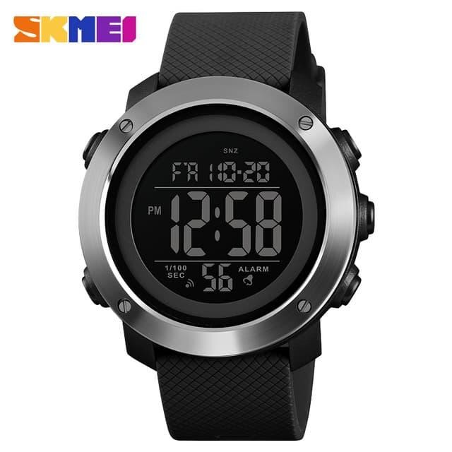 Jam Tangan Pria / SKMEI 1416 Stain / Jam Tangan Digital Sport Original - ARMY GREEN