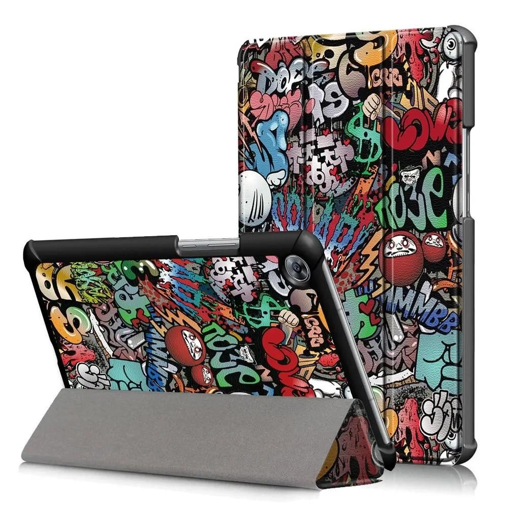 360 Rotating Stand Bracket Flip Leather Case For Huawei MediaPad M5 8.4 SHT-W09 SHT-AL09 Tablet Cove