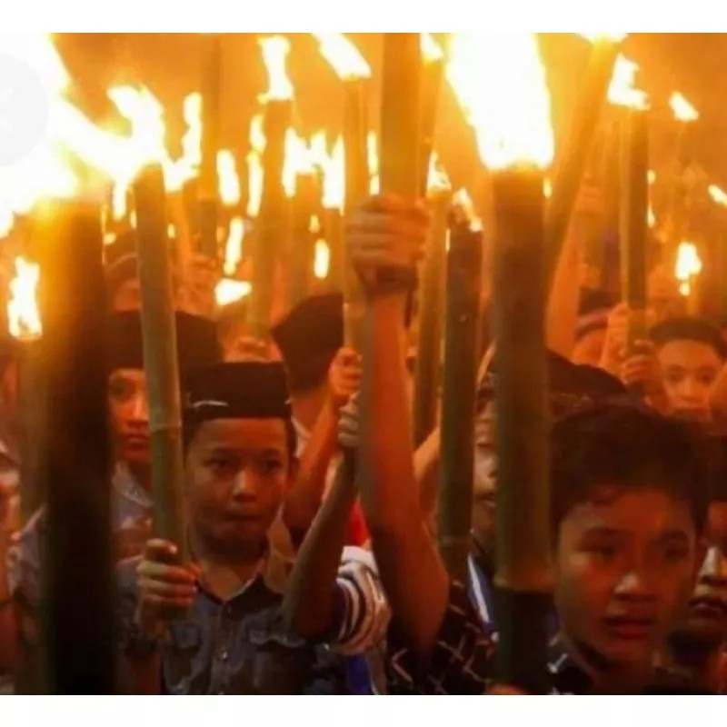 Obor Bambu Tamiang #obor #bambu #tamiang #lampu #tradisional siap paki