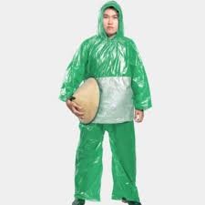 Jas Hujan Plastik tupai terbang / baju celana Berkwalitas