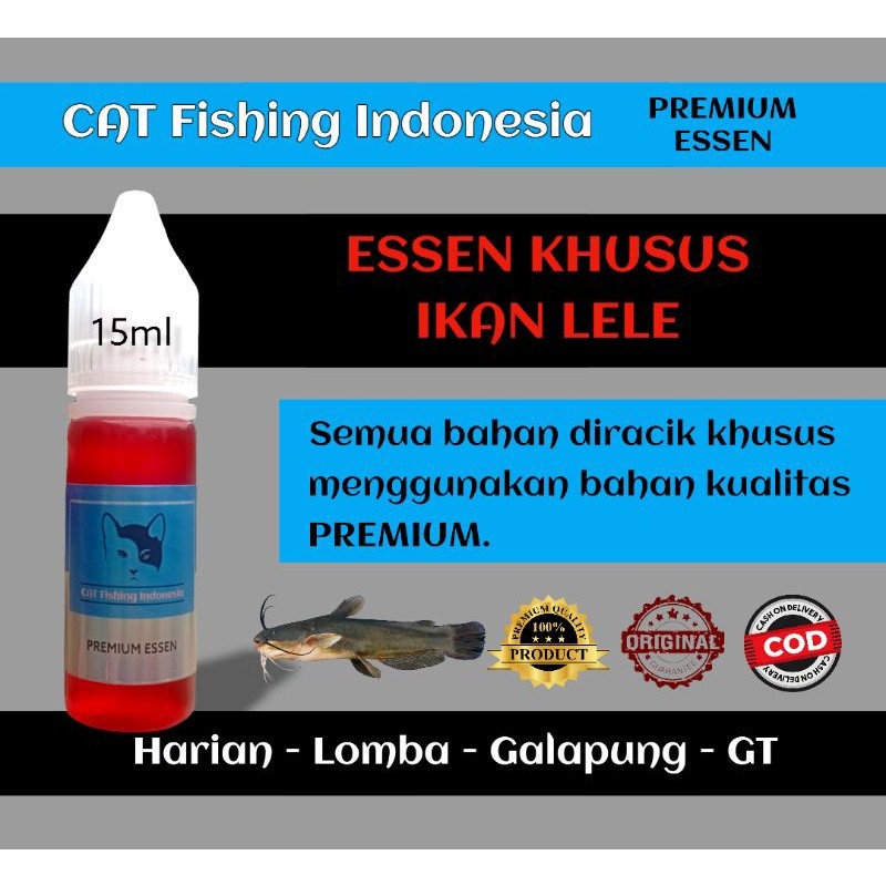 

Cat Premium Essen Ikan Lele Target Ikan Rame dan Indukan 15ml