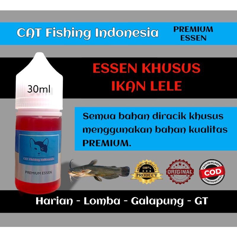 

CAT Premium Essen Ikan LELE Target Ikan Rame dan Indukan 30ml