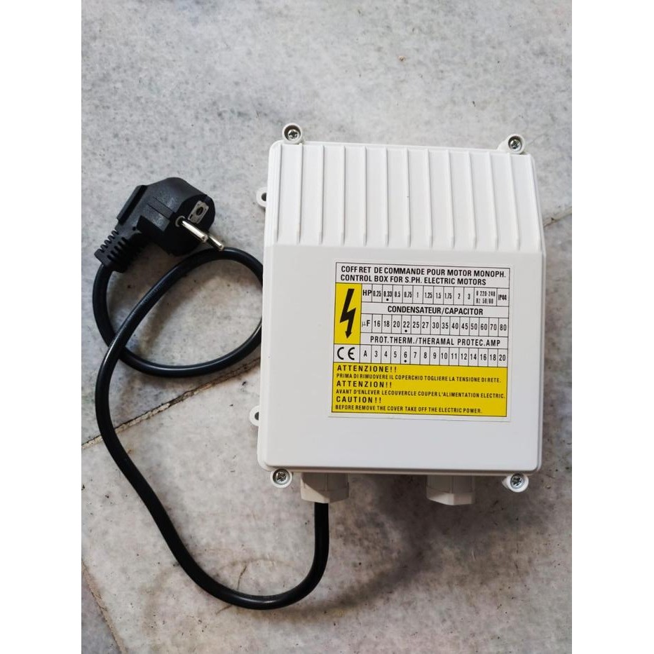 MAXPUMP Controlbox-1.5hp TERMURAHH Control Panel Kontrol Box Satelit Submersible Pump Control Box Po