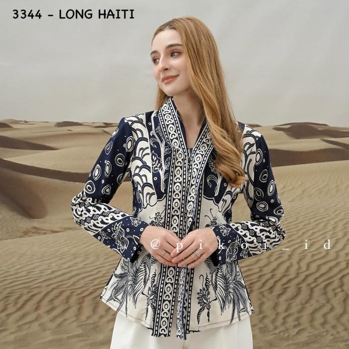

Pikoi_id | Atasan kebaya batik wanita modern lengan panjang kutu baru - LONG HAITI-3344, SUPER JUMBO