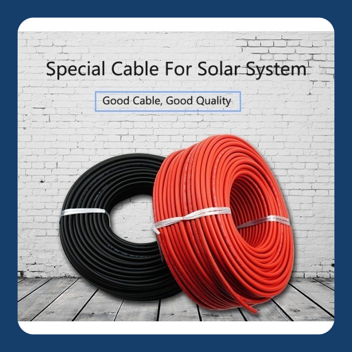 Solar PV Cable PV1-F 6mm 1x6 mm AWG 10 Kabel Solar Panel Tinned copper