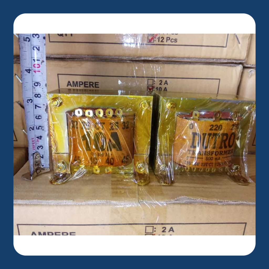 Trafo 10 Ampere DUTRO Trafo 10A CT 45V dutro TEMBAGA MURNI