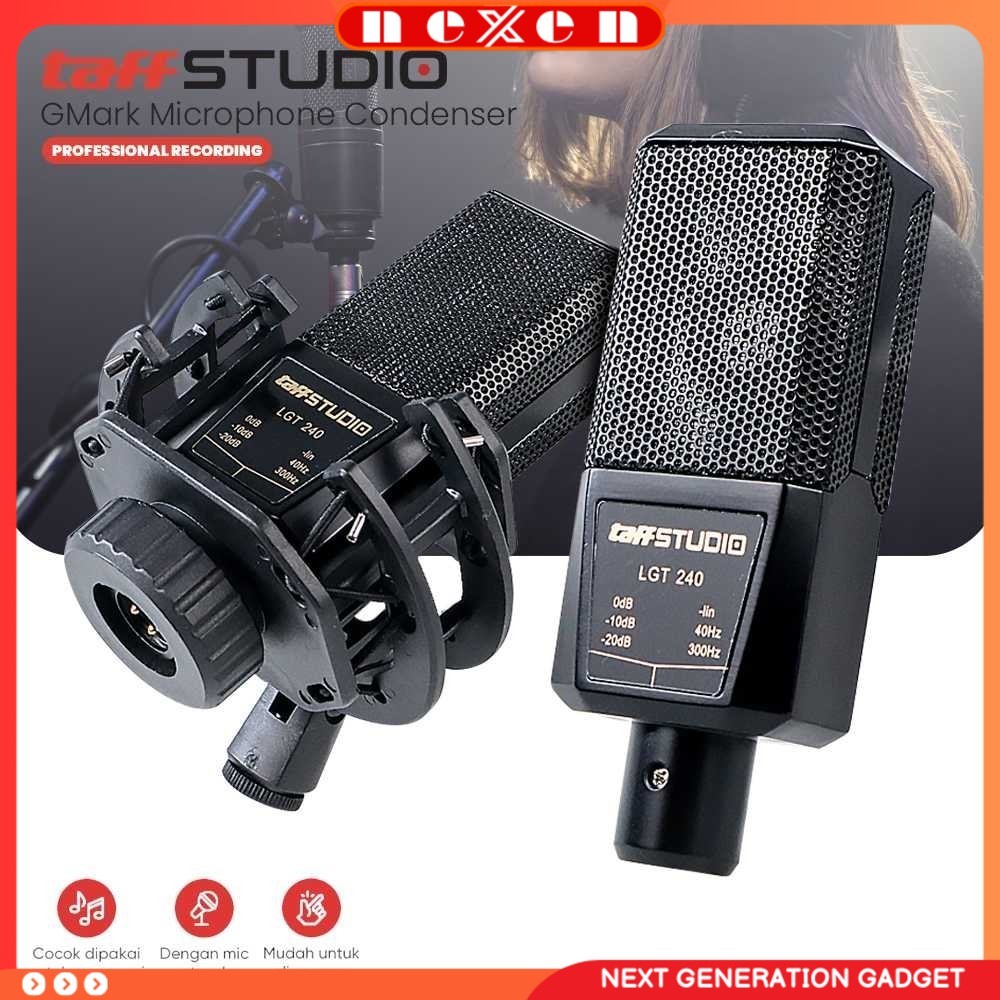 Microphone Condenser Professional Recording - LGT240