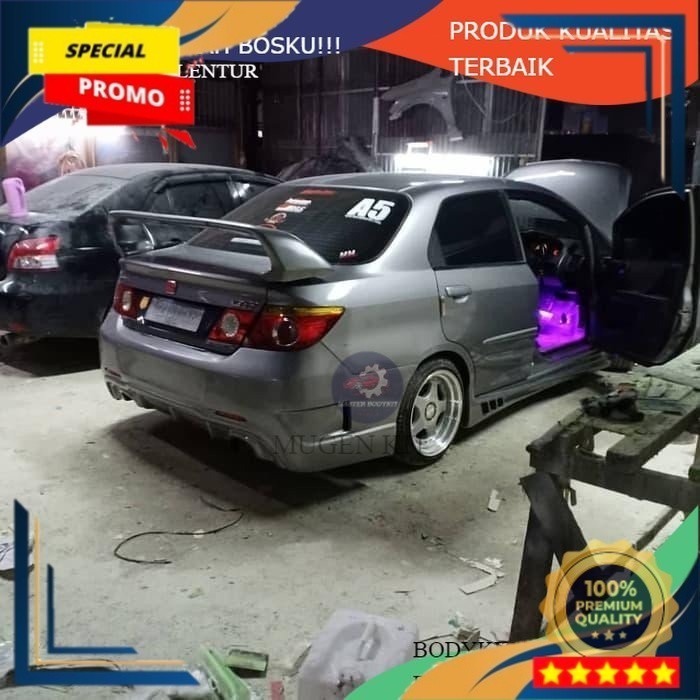 Aksesoris Bemper  bodykit honda city 2007 custom Grade A kuat-tebal-lentur