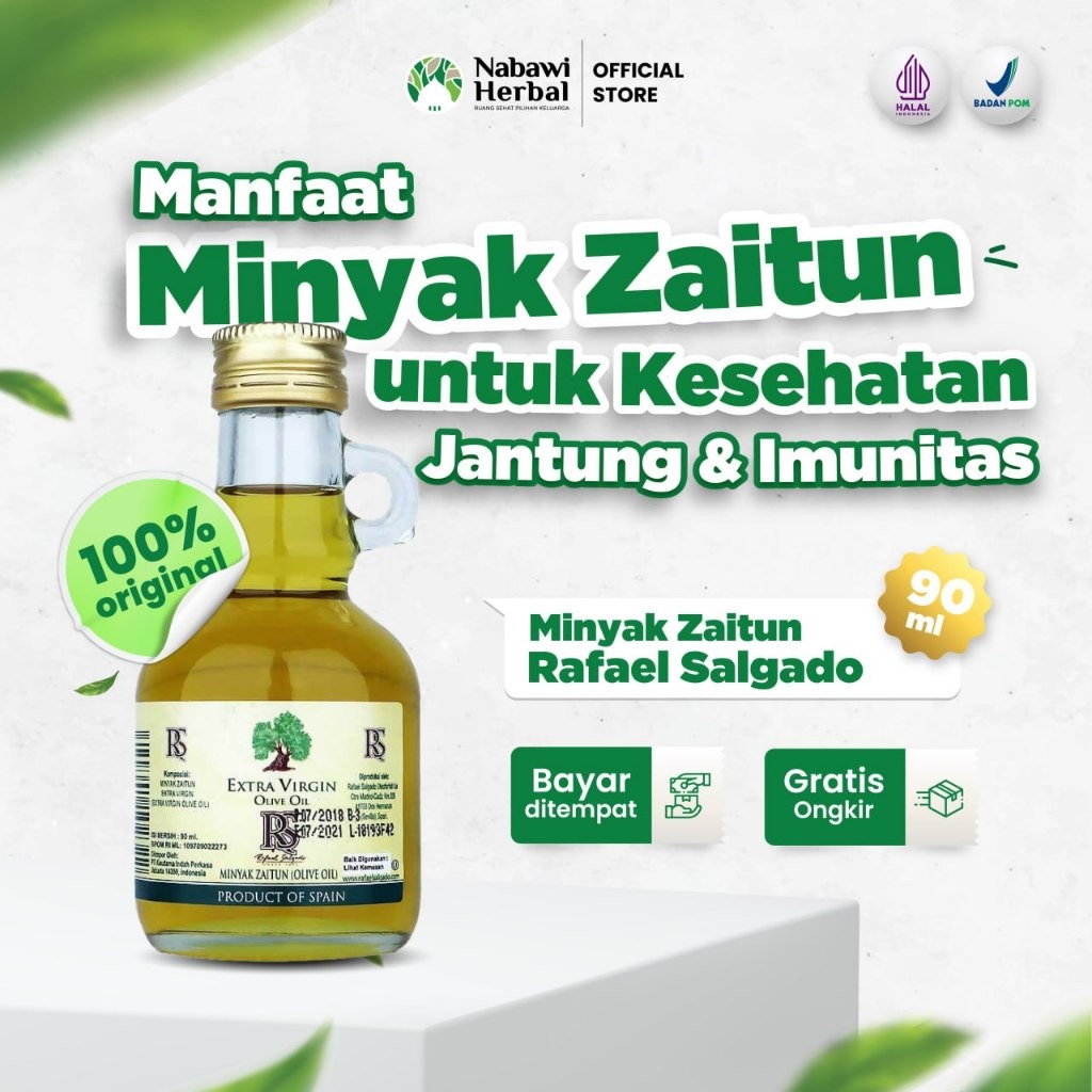 

RS RAFAEL SALGADO - Minyak Zaitun Extra Virgin Olive Oil 90ml