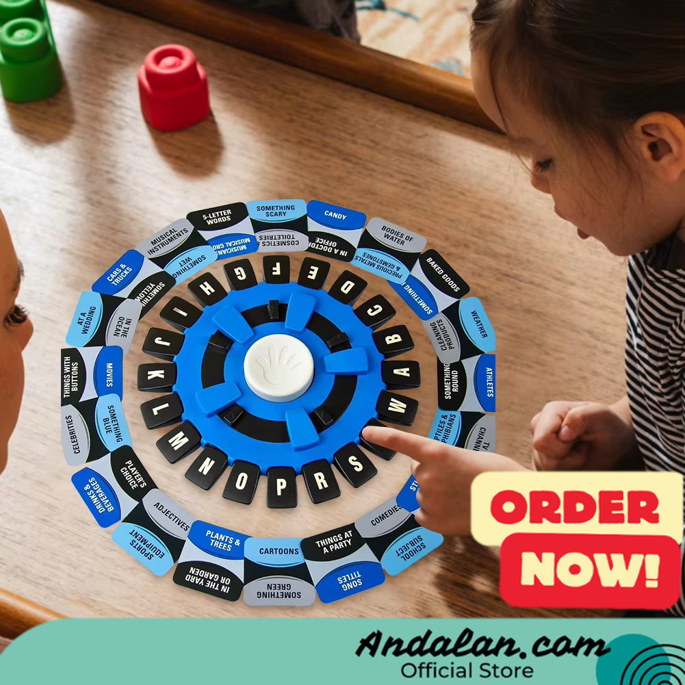 Tapple Mainan Puzzle Fast Rhythm Word Game Party Board Toy - BMP2