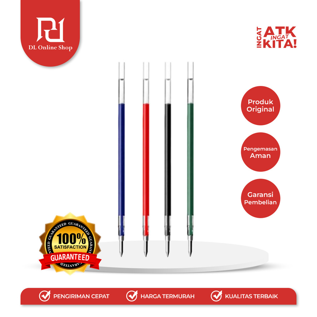 

ZEBRA ISI ULANG TINTA PULPEN SARASA/ SARASA REFILL PEN 0.5mm COMPATIBLE (1LSN/ 12PCS)