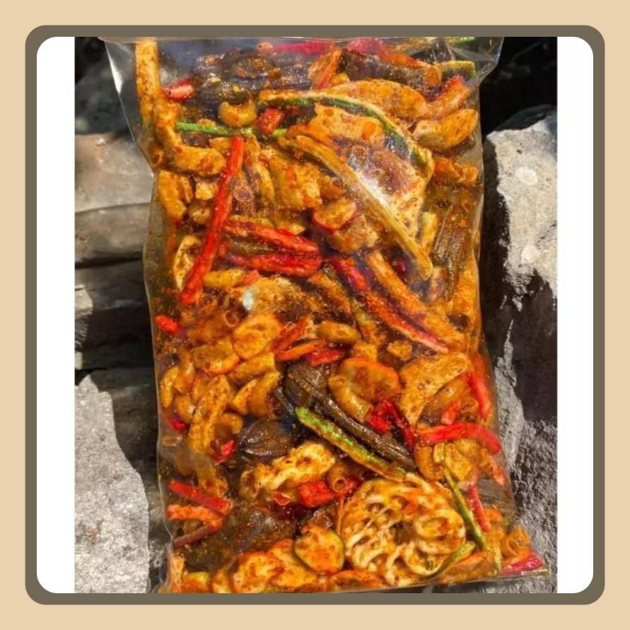 

Kerupuk Seblak Campur Mix/Seblak Campur Seblak Beton/Kerupuk Jengkol/Kerupuk Rafael/Basreng