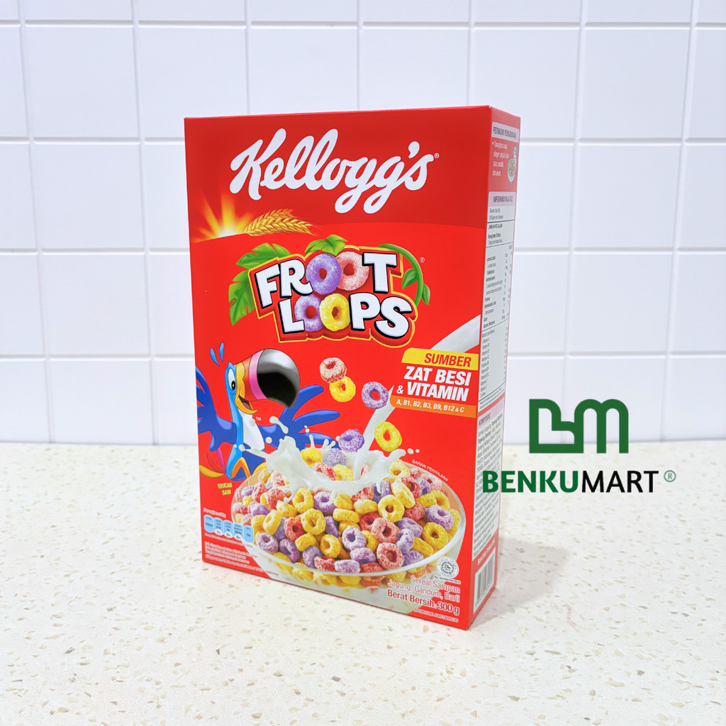 

Kellogs Froot Loops 300 gr - Sereal Kelloggs Fruit Loops