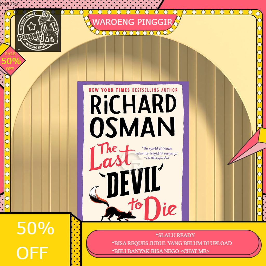 Book Buku The Last Devil to Die (Thursday Murder Club, #4) by Richard Osman