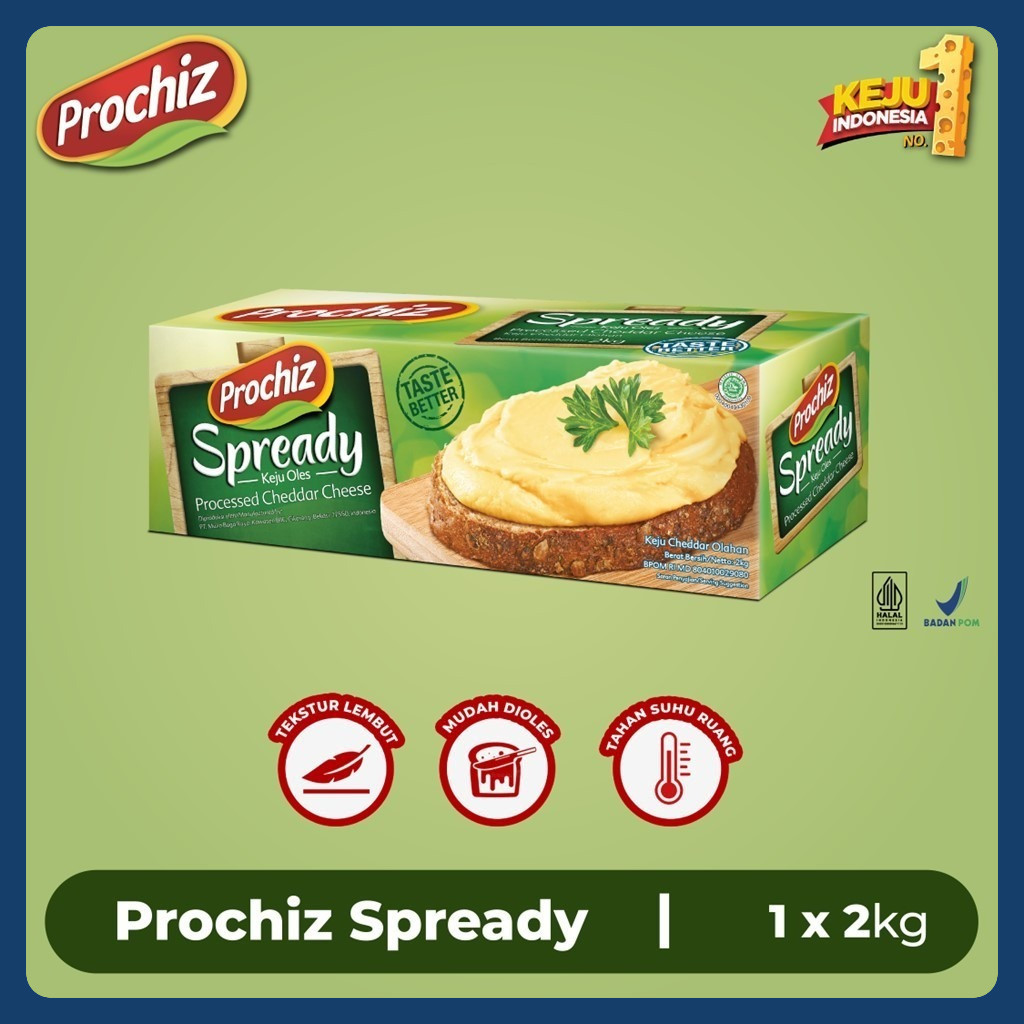 

Keju PROCHIZ Spready 2KG keju oles