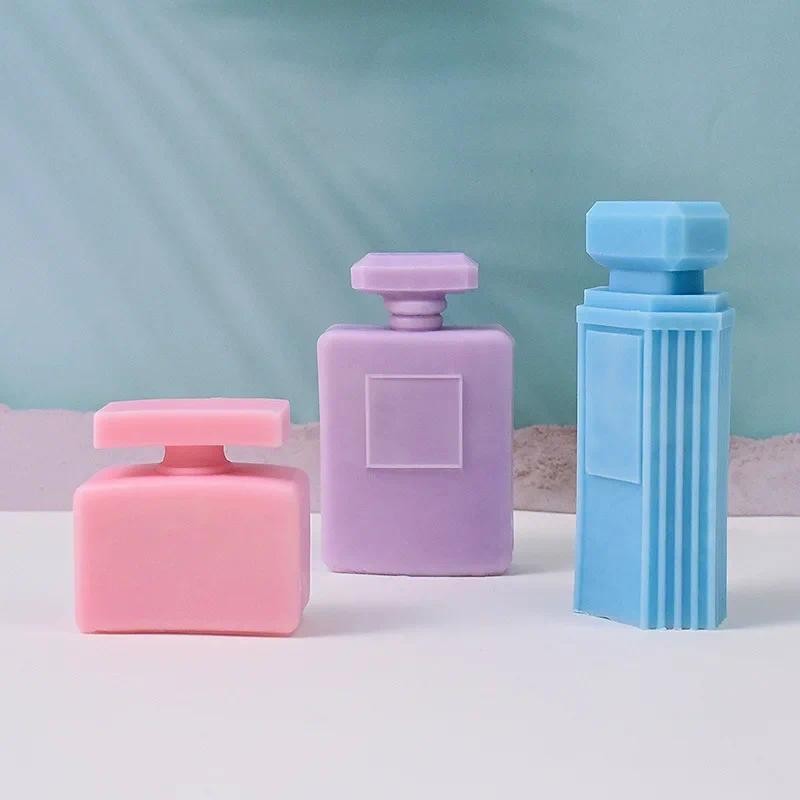 

Perfume Bottle Candle Molds Decoration Aromatherapy Scent-bottle Gypsum Plaster Mould Craft Ornament Gift Making Silicone Mold