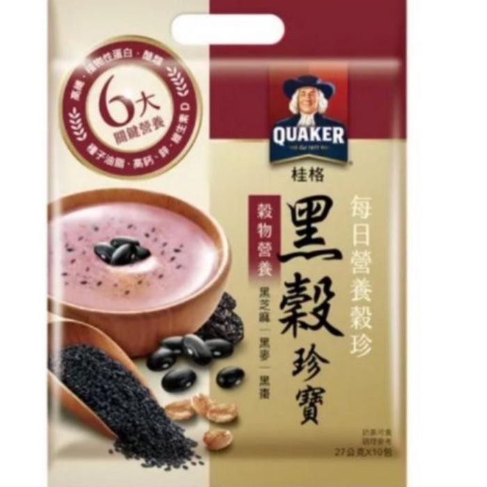 

PROMO!Quaker Oat Wijen Hitam & Kacang Hitam Import TaiwanREADY