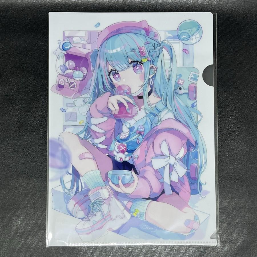 

Atmos x Eshi 100 A4 Clear File Illustration - Chon xx_Chon_xx