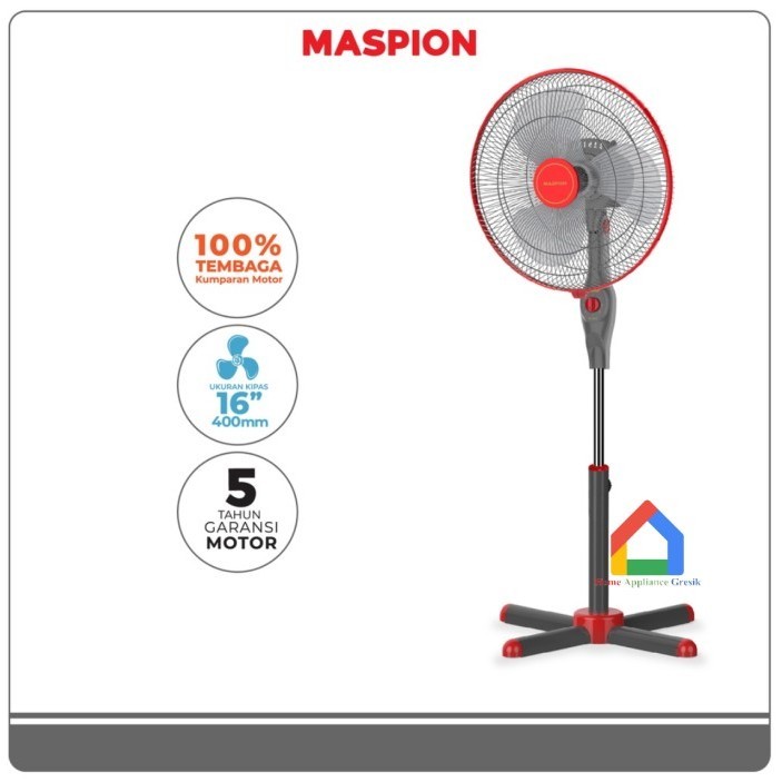 Kipas angin Maspion EX-1611 SX / Kipas tegak maspion / Kipas mapion EX-1611 SX