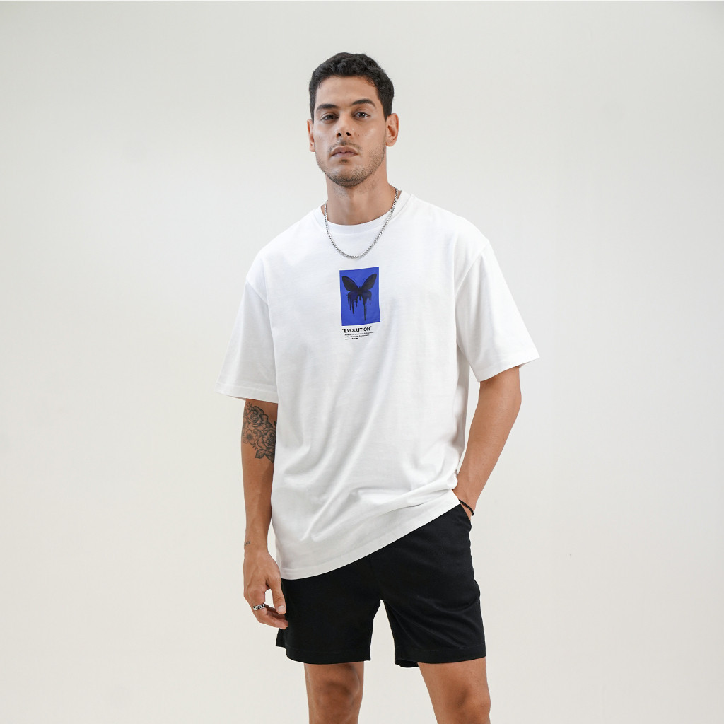 CELCIUS Kaos Lengan Pendek LIN000439C Putih