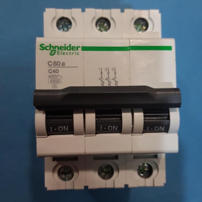 SCHNEIDER MCB c60n c60a 40a 3p Schneider