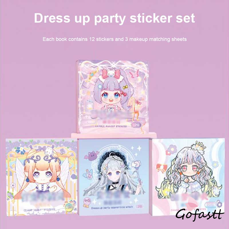 

COD Buku Stiker Berdandan Putri Mainan Puzzle Anak-anak Stiker Gaya Lucu G
