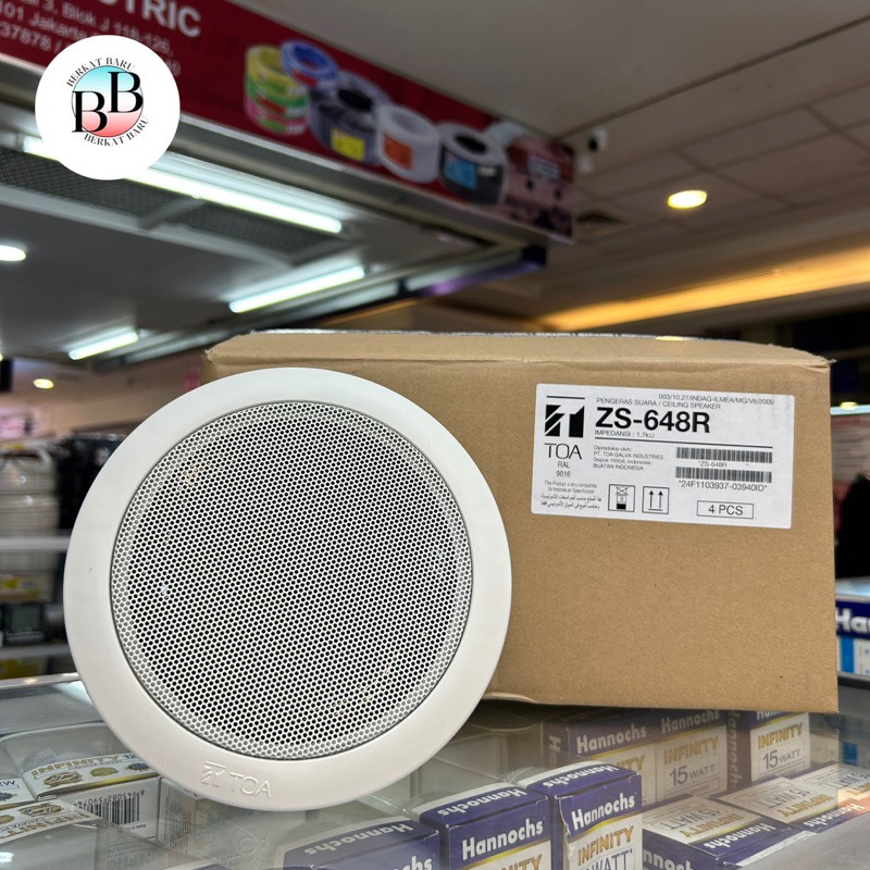 Ceiling Speaker TOA ZS-648R (Ceiling Speaker / Speaker Plafon)
