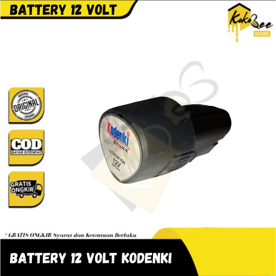 KODENKI BATTERY 12VOLT