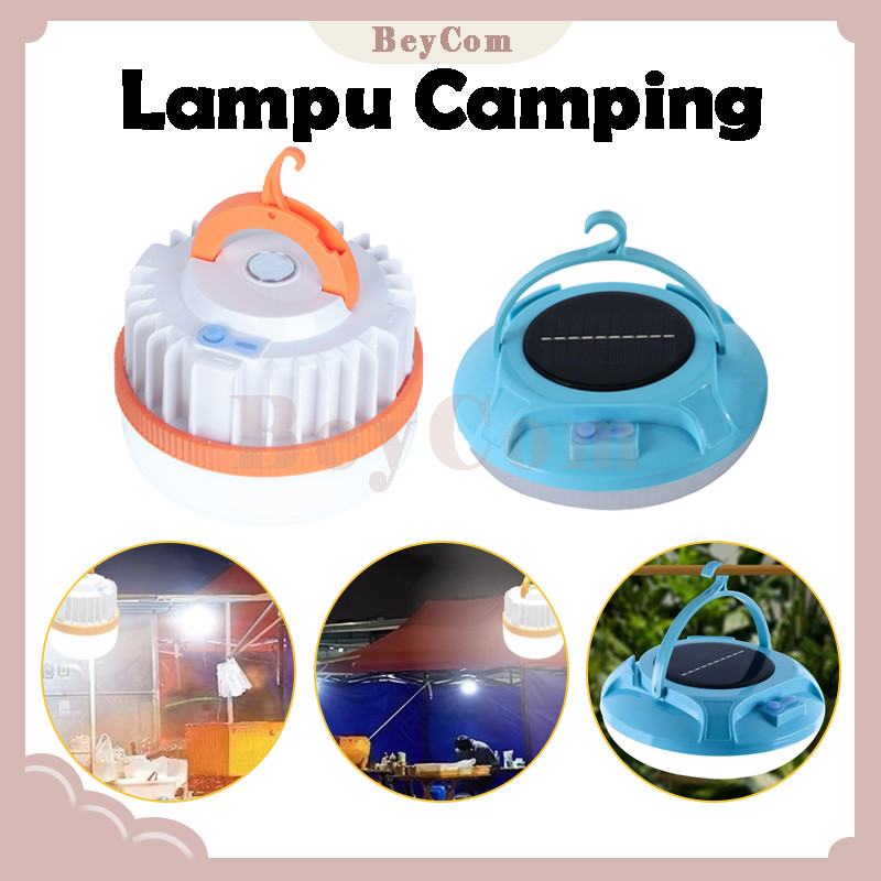 Lampu Emergency Gantung Camping /Lampu Taman/Solar Lampu