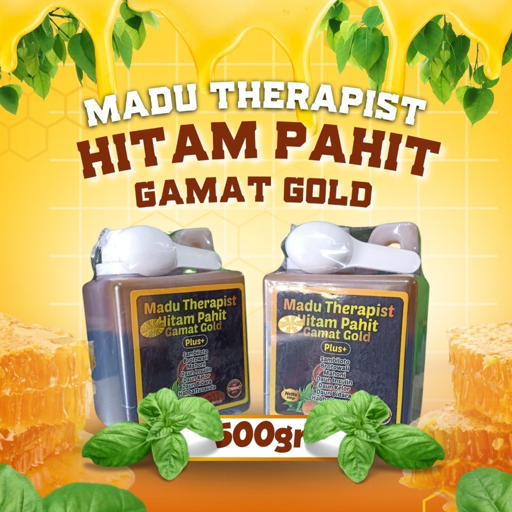 

Madu Hitam Pahit Gamat Gold Therpist 500 Gram
