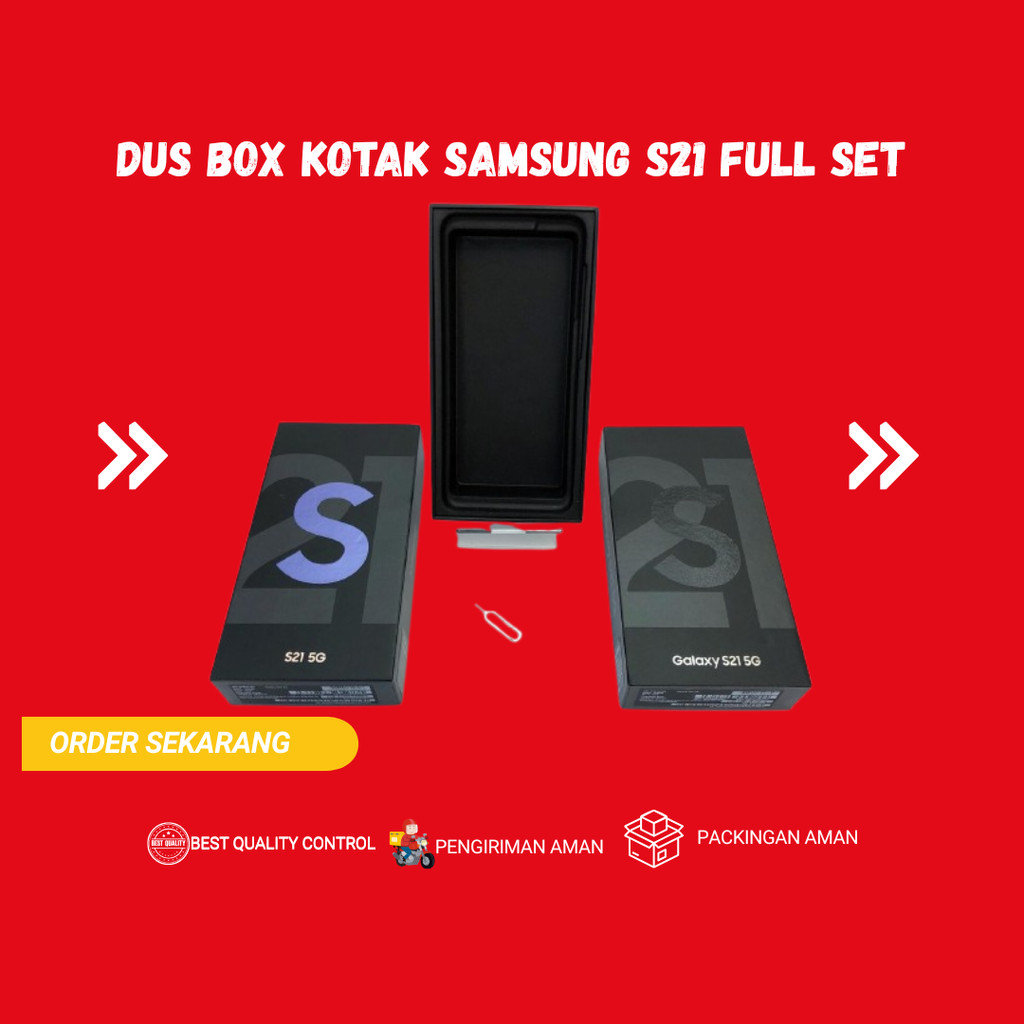 

Dus Box Kotak Samsung S21 FULLSET/BOX ONLY