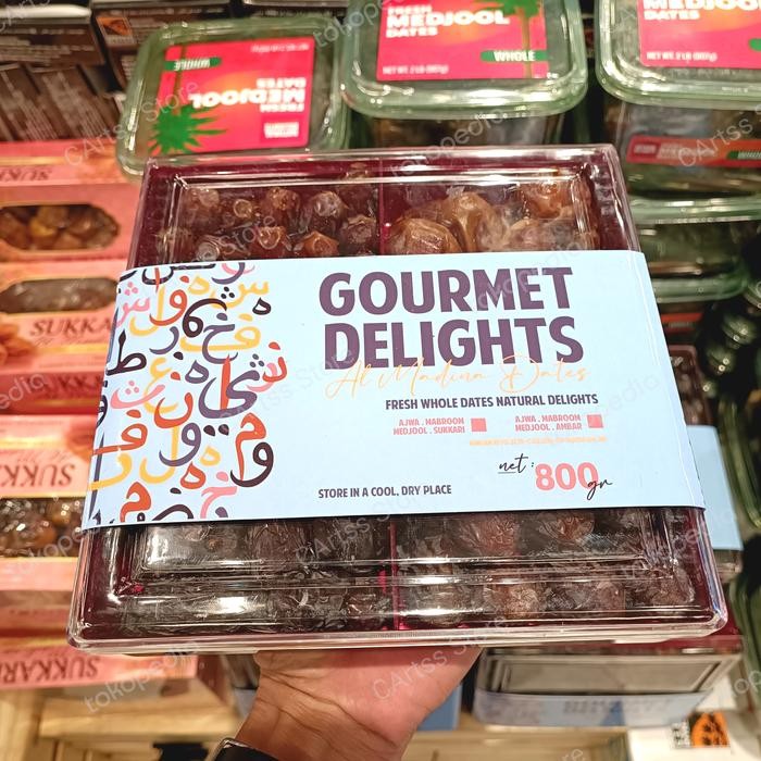 

Kurma Al Madinah Dates Gourment Delights Box - 800 Gram