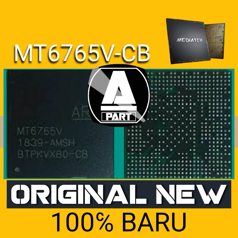 IC CPU MT6765V CB OPPO A5S A12 A15S A31 VIVO Y30-ORIGINAL BARU