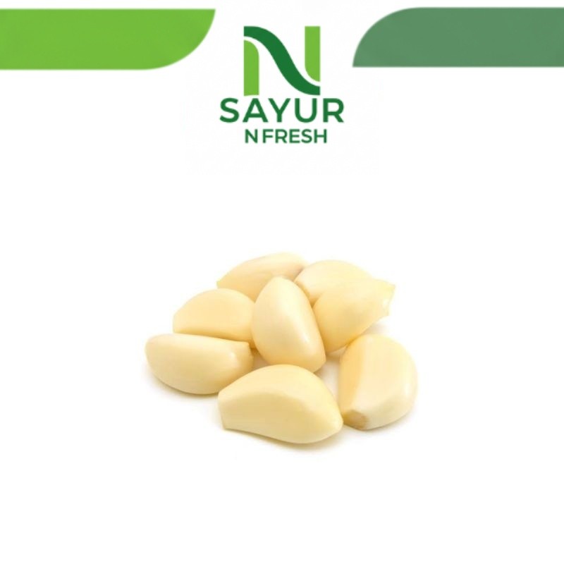 

BAWANG PUTIH KUPAS 250GR