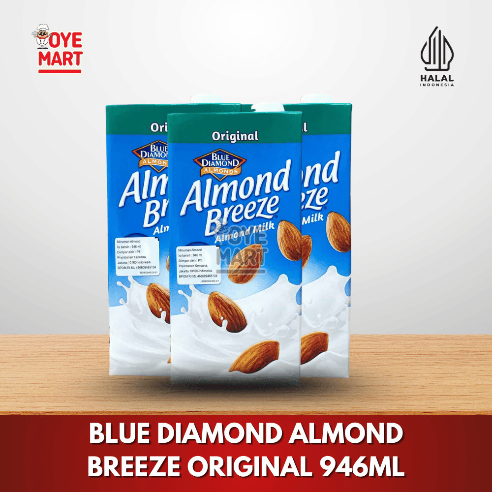 

BLUE DIAMOND ALMOND BREEZE ORIGINAL 946ML / SUSU ALMOND