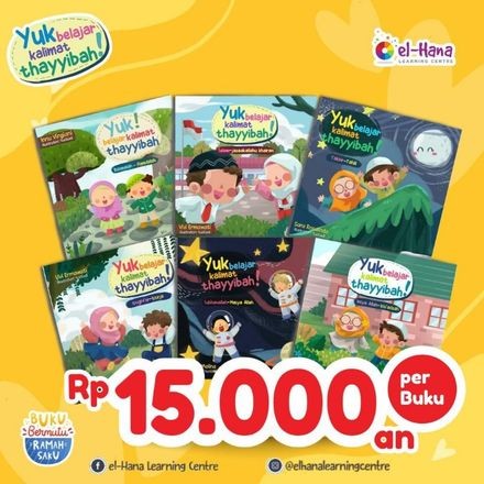 Yuk Belajar Kalimat Thayyibah Salam-Jazakallahu khairan El Hana