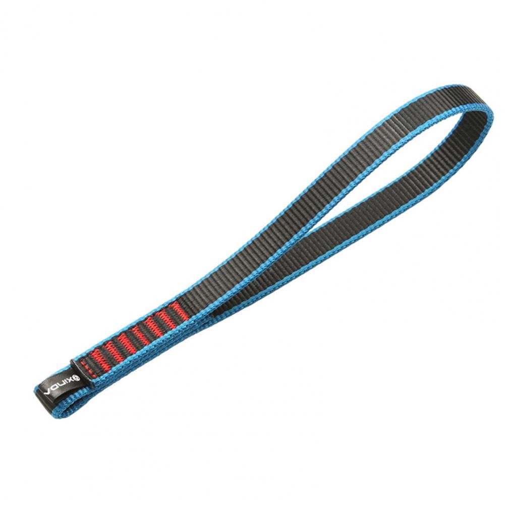 22KN Climbing Webbing 16mm Wide Rock Climbing Webbing Strap Open Sling Nylon Webbing Lanyard Rope Qu
