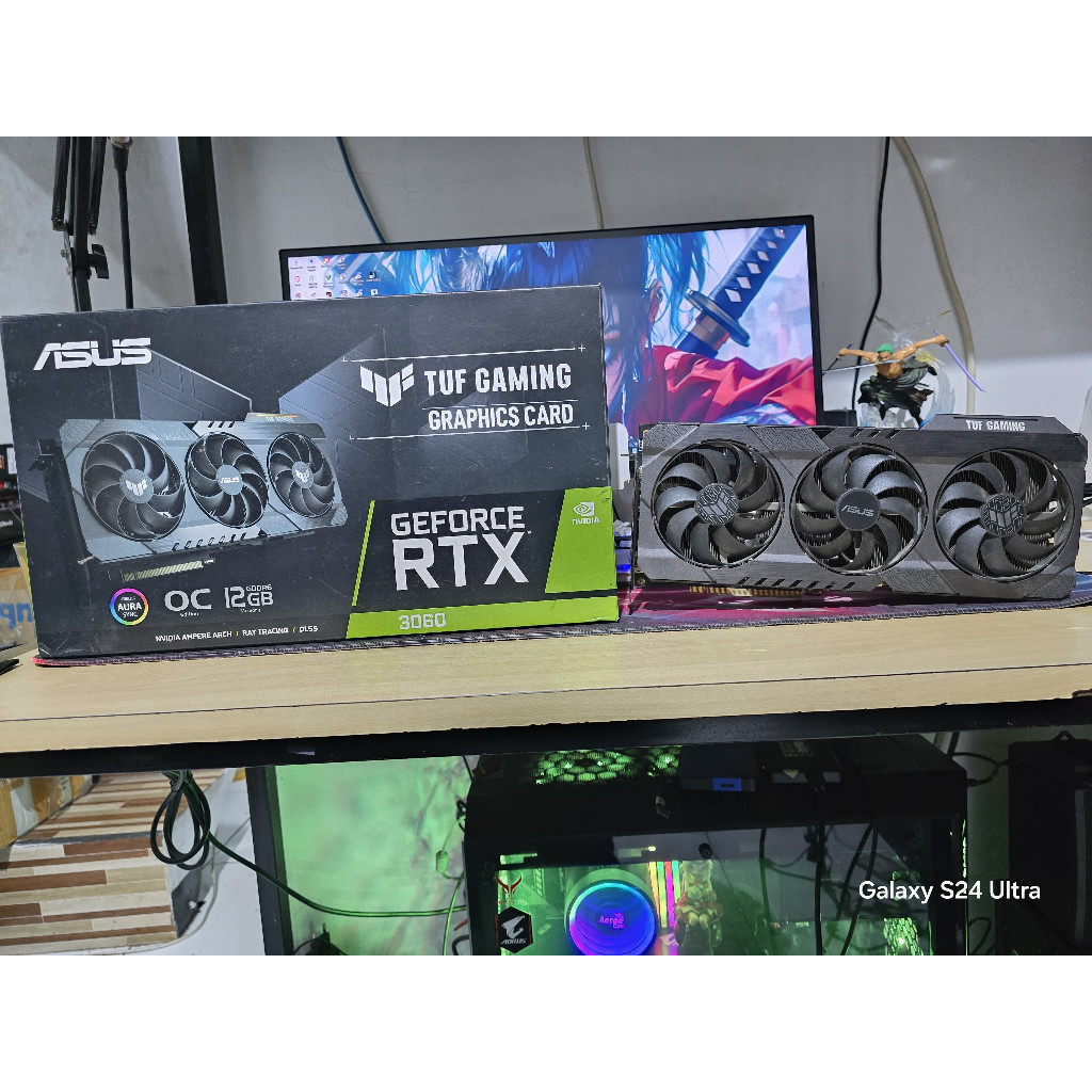 VGA CARD GeForce MSI GAMING X / COLORFUL / EVGA  / ASUS RTX 3060 Ti / RTX 3060 12GBCO