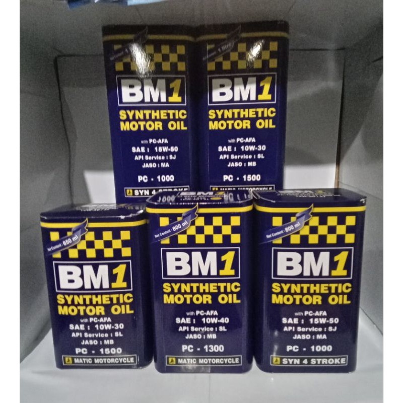 Oli BM1 untuk matic / bebek/ sportco