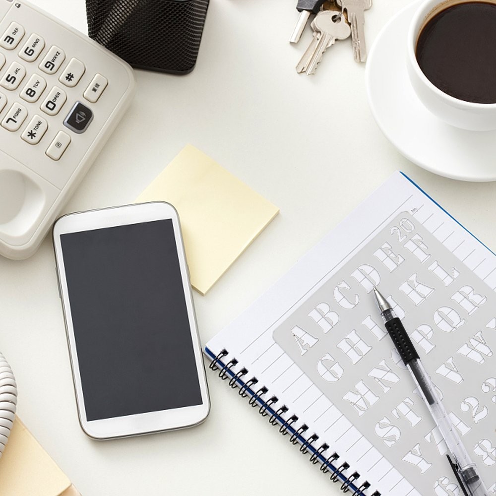 

12/20/30 Pcs Stencils for Painting Reusable Stencil Flower Animal Deer Bear Butterfly Bird Mountain Themed DIY Craft Template