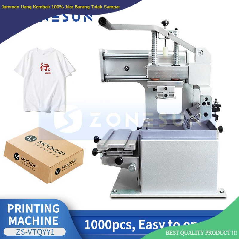 

Zonesun Manual Pad Printer Pad Printing Supplies Pneumatic Pad Printing Machine Vertical Pad Printer ZS-SYY1