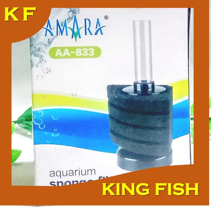 BUSA SPONGE FILTER AQUARIUM BIOFOAM AMARA AA 833 FILTER AMARA AQUARIUM