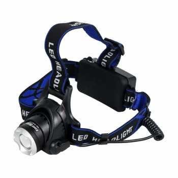 SENTER KEPALA HEAD LAMP LED CREE XML T6 HD LD RECHARGEABLE - Cree XML-T6