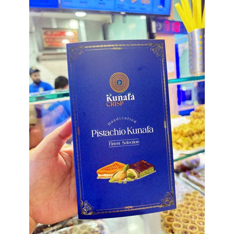 

KUNAFA CRISP COKLAT KUNAFA KUNAFA PISTACHIO COKLAT DUBAI