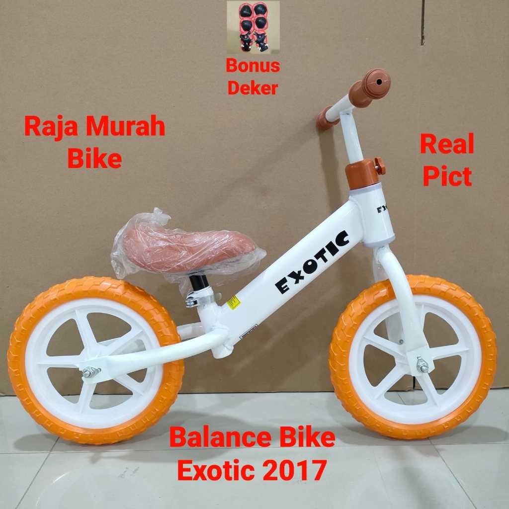 tukangjamu100shopBalance Bike Exotic 2017 Sepeda Anak Balance Bike Push Bike BalanceBike Exotic 2011