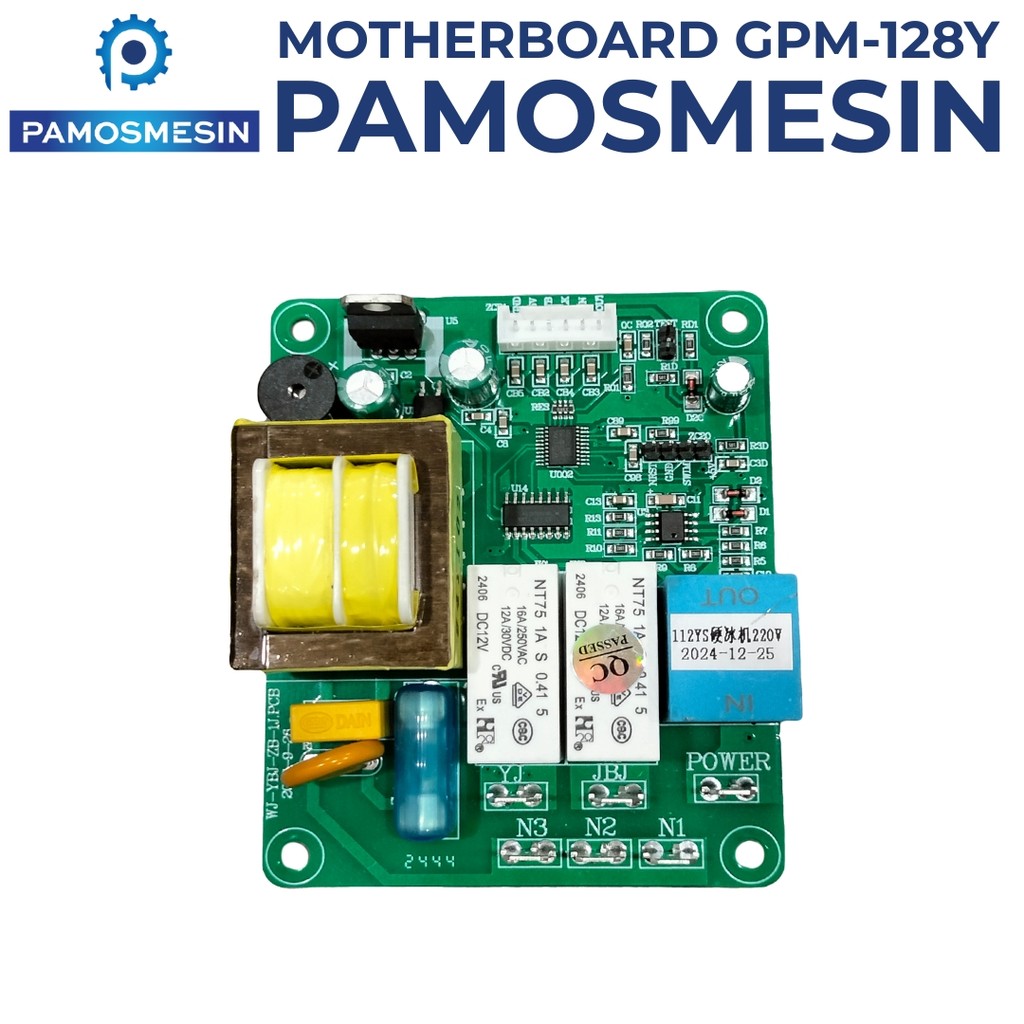 Pamosmesin Mesin Kontrol Mesin Hard Ice Cream Motherboard 128Y Mesin Hard Es Krim 128y